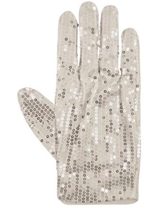 labreeze King of Pop Glove (Adult) – Sparkly Sequined Glove for Fancy Dress, Halloween, and Pop Star Costume Parties