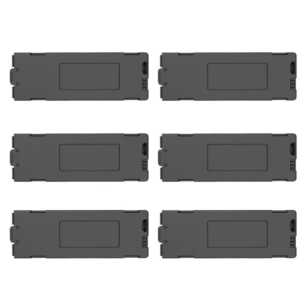 Batteria 3.7V 1800mAh per drone RC serie E88 | Grande capacità, scarica stabile, alimentazione affidabile(6PCS E88 Battery(PY))