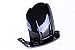 Bestem CBKT-D6912-HGR Black Carbon Fiber Rear Hugger Fender Mudguard
