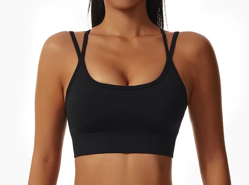 Gym Yoga Crisscross Sport Top Gym Wear | Workout Tank Tops Support Crop Tops for Women - Image 5
