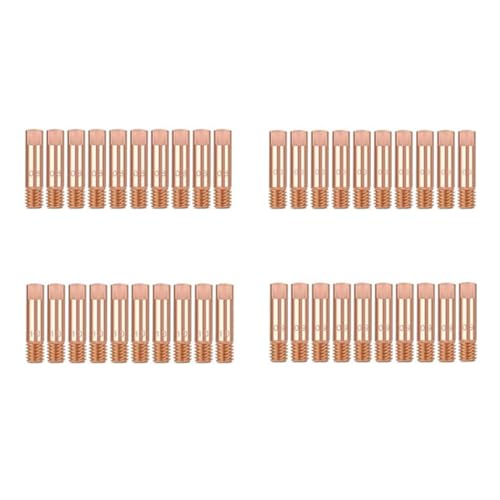 KIXZSAZ 高温耐性コンタクトチップ 激しい溶接作業 溶接コンタクトチップ 銅製コンタクトチップ