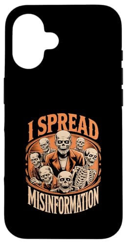 I Spread Misinformation�ʔ������B���e�[�W�z���[�i�� �X�}�z�P�[�X iPhone 16 �p