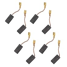 Carbon Brushes Replacement, 20PCS 5x8x15mm Copper Carbon Motor Brush for Electric Hand Drill, Angle Grinder, Blower, Mixer, Trimming Machine
