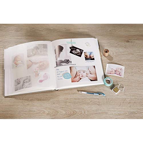 Walther Album Fotografico Baby Animal Blu 25X28Cm 50 Pagine Elefante - 2
