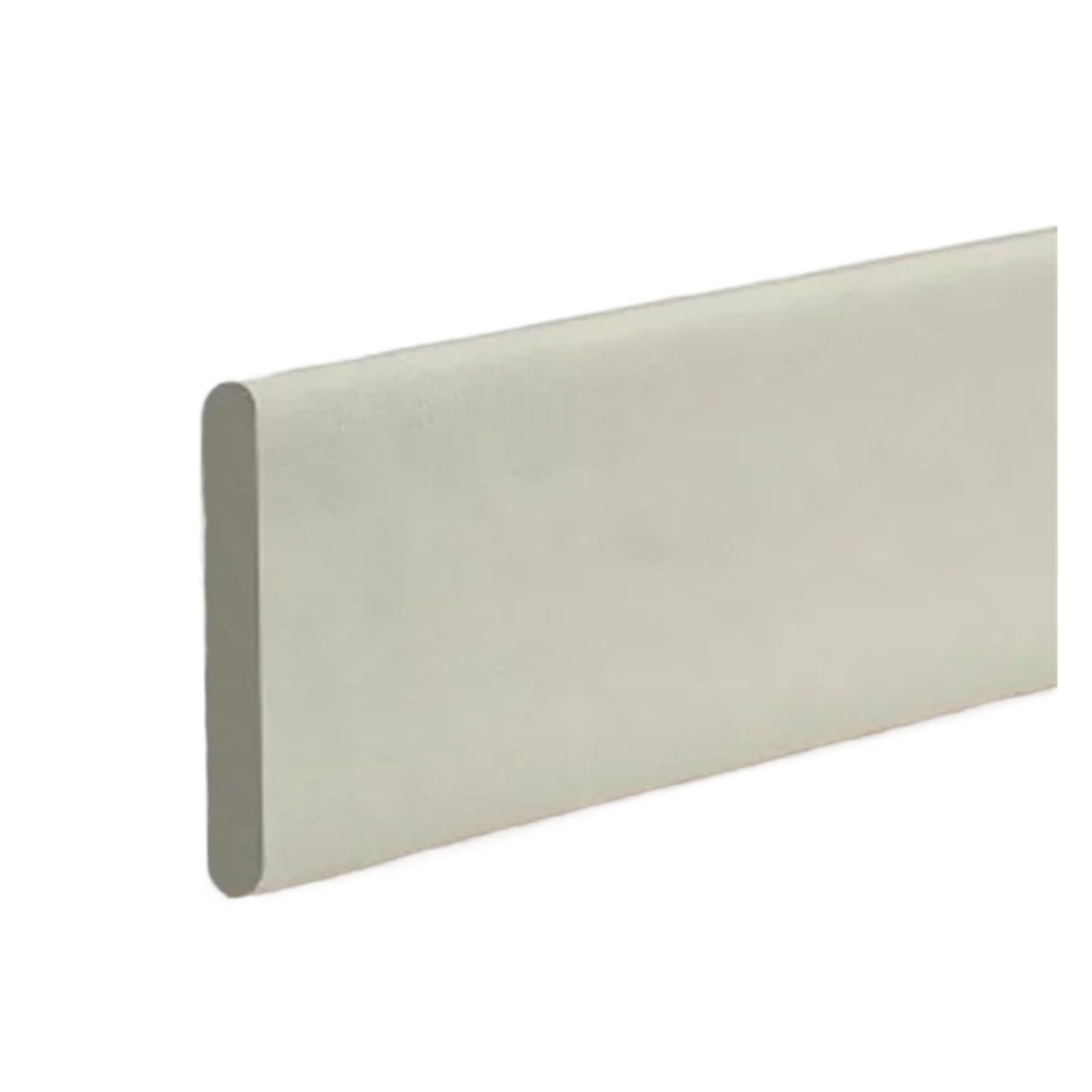 Zgcrumphant Grey Waterproof Skirting Board 2M Waterproof Enclosure Self Adhesive Skirting Line 3D Wall Sticker Thickened Anti-Collision Decoration Corner Bathroom(Grey)