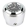 EVGATSAUTO Motorcycle Handlebar Watch, 7/8" 1" Motorcycle Handlebar Mount Watch Precise Time Keeping Dial Clock(Black) #3