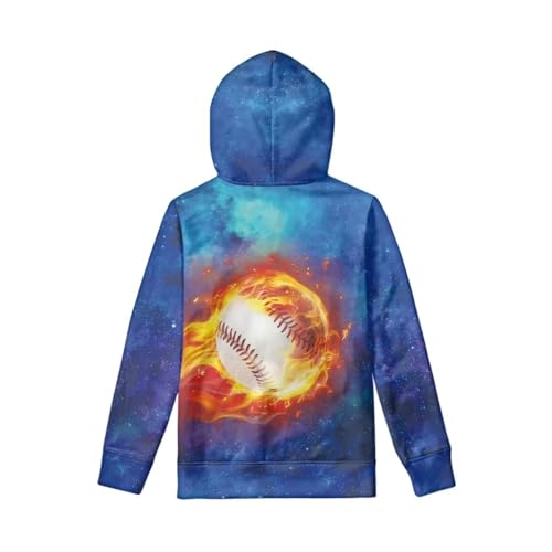 Boys Hoodies with Pockets Casual Pullover Crewneck Sweatshirt 6-16 Years Old4