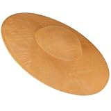 JAMNGHB Tocado de boda para mujer, accesorio ideal para proyectos de manualidades Derby, Millinery, base de tocados grandes, dorado, Talla única
