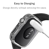Etui ochronne na ekran do Huawei Watch Fit 3, pełne pokrycie, smukłe, twarde etui, osłona ochronna ze szkła hartowanego, osłona do smartwatcha Huawei Watch Fit 3 (czarne + przezroczyste)