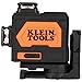 Klein Tools 93PLL Self-Leveling Laser Level with Bright Green 3x360-Degree Planes, Rechargeable Battery, Magnetic Mount