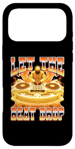 Carcasa para iPhone 17 Pro MAX DJ Discjockey Disc Jockey Tocadiscos 90s Let The Beat Drop
