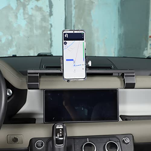Support téléphone Defender multifonction rotatif pour grille d'aération centrale - 6