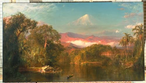 Affiche d'art Chimborazo Church reproduction de prestige 60x90cm