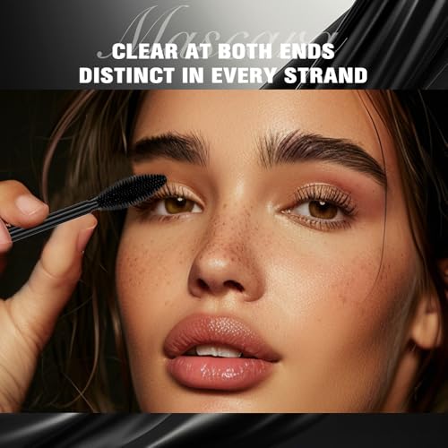 Natural Prime Lash Mascara, Waterproof Brown Volume Mascara, 4D Silk Fiber Mascara Black for Women, Extra Long & Thick, No Clumps, Long-Lasting Formula - Image 2