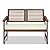 Furinno FG161167 Tioman Hardwood Outdoor Bench in Teak Oil, Natural