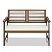 Furinno FG161167 Tioman Hardwood Outdoor Bench in Teak Oil, Natural