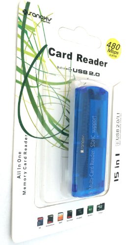 Sanoxy® 4 In 1 Mini Usb 2.0 Memory Card Reader Writer Sd Minisd Mmc Mobile Rsmmc #TOP2