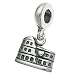 I Love Rome Colosseum Coliseum Travel Bead European Style Dangle Charm