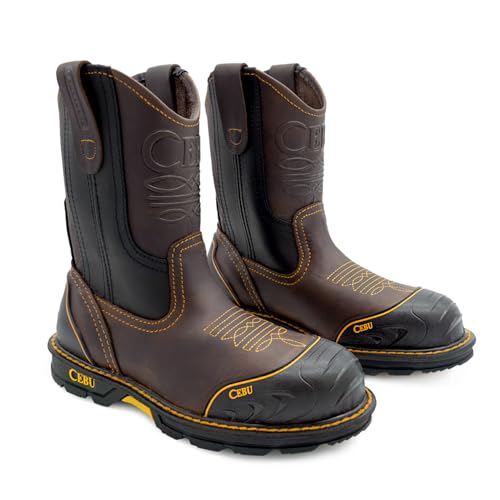 CEBU | Farmer Boots | Work Boots for Men | Handcrafted | Shark Shield Technology | For Professional Jobs2