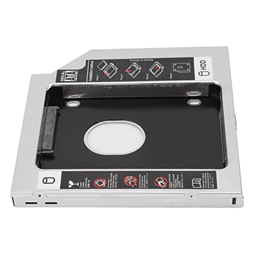 Bandeja Universal para HDD 12.7mm 2.5 a 2nd HDD SSD miniatura 7
