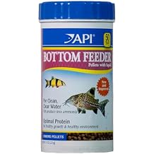 API BOTTOM FEEDER PELLETS WITH SQUID Fish Food 7.9-Ounce Container