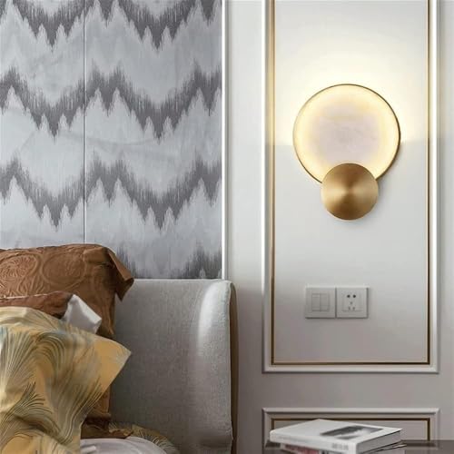 Applique murale d'intérieur ronde LED pour éclairage doux