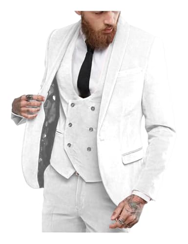 Men's 3 Piece Velvet Suit Velvet Blazer One Button Tuxedo Slim Fit Luxurious Blazer Party Dinner Jacket & Pants4