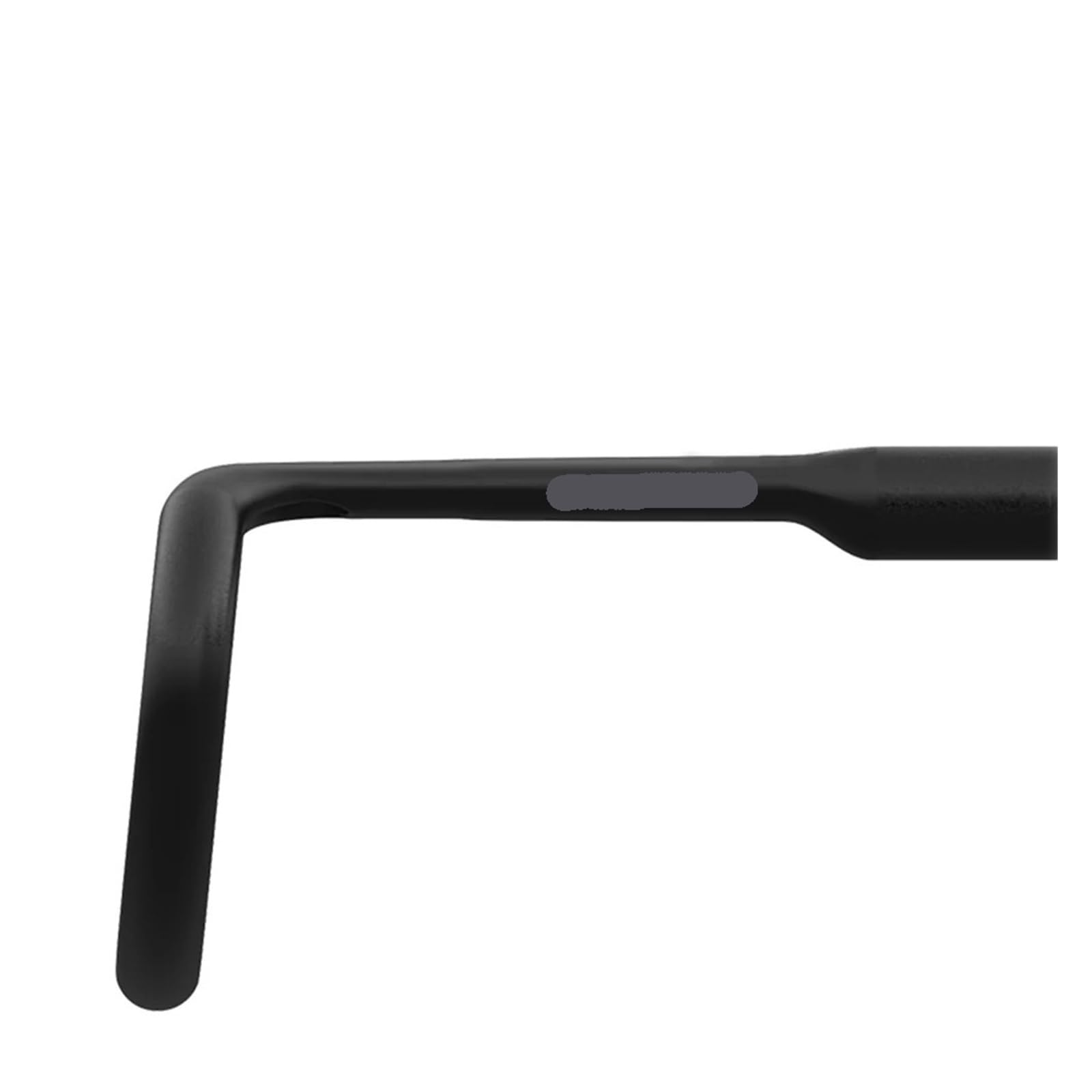 Manubrio per Bici da Strada T1000 360-420 mm Nero Opaco, Passaggio Cavi, Parte del Cockpit della Bicicletta