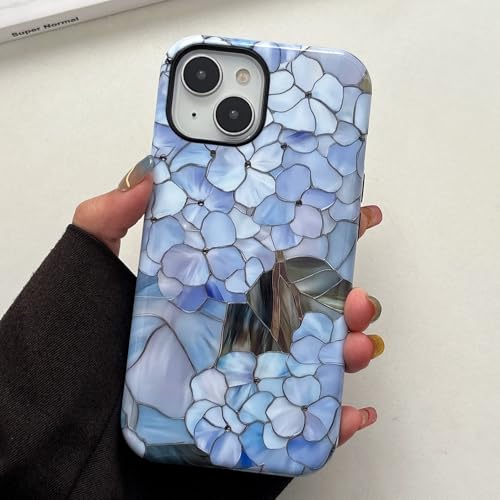Coque iPhone 14 Plus antichoc étui protection double couche silicone durable bleu
