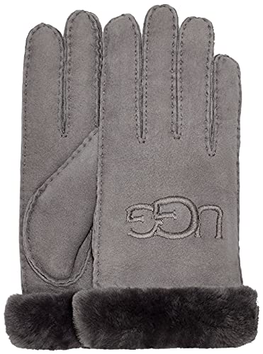 UGG Shearling Embroider Handschuh 2023 Metal, S