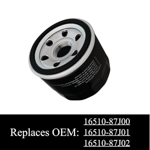 Image of New Oil Filter 16510-87J02 Fit For Su-zuki DF25 DF30 DF40 DF50 DF60 DF70 Outboards Replacement 16510-87J00 (2)