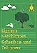 Produktbild Eigenen Geschichten Schreiben und Zeichnen: Geschichtenheft 4g | 64 Seiten | Lineatur 4 Din A4 | Kreativen Schreiben für Kinder | Grün