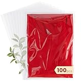 Self Sealing Cellophane Bags 9x12 Inch – 100 Count T Shirt Bags – Clear Bags For Packaging