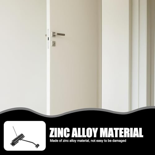 Cierrapuertas automático resistente y oculto para puertas de madera interiores 5