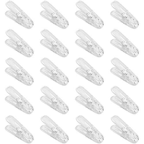 Bulk Balloon Arched Clips Efficient Clear Fasteners Event Decors Supplies Craft Decoration Clear