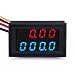 DROK 0.28"High Accuracy DC 0-33.00V/0-999.9mA-3.000A 12V Voltmeter Ammeter Voltage Current Tester Monitor Panel Gauge