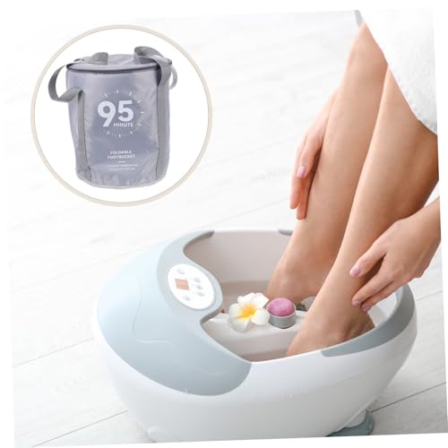 Tina Plegable para Lavado de Pies Vaguelly Gris miniatura 7