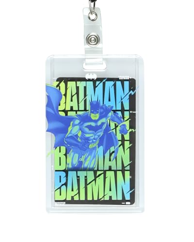 Porte-clés rétractable Batman protège-badge rigide anti-fissure - 2