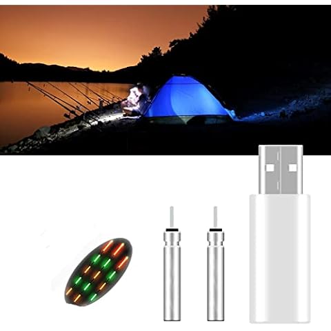 Leuchtende Elektronische Angelpose Akku Wiederaufladbare USB Ladegerät 3V Cover