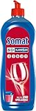 SOMAT 5in1 Klarspüler (750 ml), Spülmittel-Zusatz für schnelle Trocknung, Klarspüler für Geschirrspüler verleiht brillanten Glanz auf Gläsern, Geschirr und in der Maschine, bis zu 150 Spülgänge