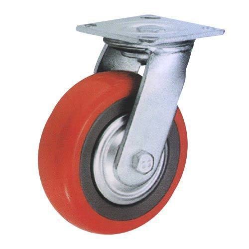 Aliza industries pu castor wheel - 6inch only swivel - 02 no...