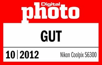 Nikon COOLPIX S6300 Compact Digital Camera - Silver (16MP, 10x Optical Zoom) 2.7 inch LCD