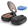 WOPET Automatic Cat Feeder, 48-Hour Timed Pet Food Dispenser with Ice Pack for Freshness, Yogurt & Canned Meals – Perfect for Cats, Kittens & Small Dogs