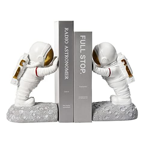 Maison Des Cadeaux Decorative Astronaut Bookends Set Cover