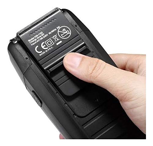 Barbeador Sem Fio Recarregável Lâmina Alternativa Barba kemei 1102