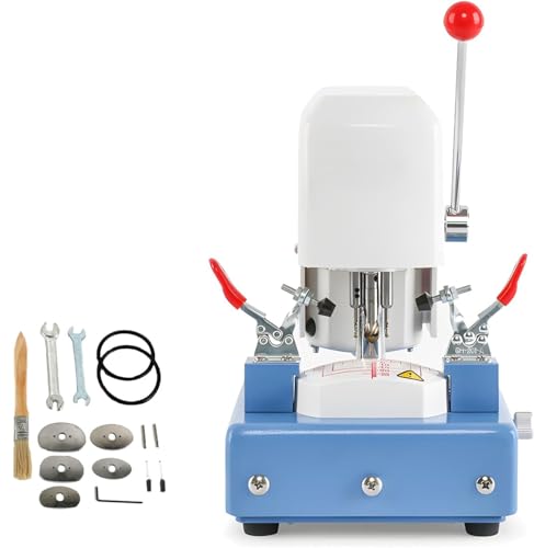 LYDZUSDP Optical Lens Drilling Machine,100W High Frequency Eyeglasses Lens Drilling Machine,with Template Clamping Device