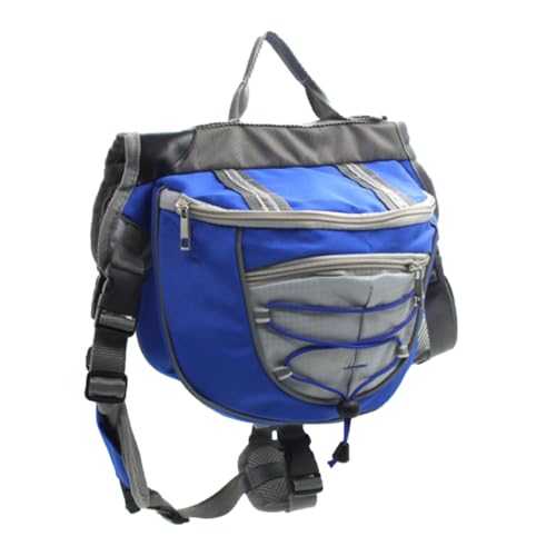BESPORTBLE Large Dog Backpack Pet Travel Saddlebag Harness Oxford Material for Hiking