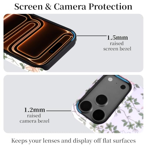 Coque iPhone 17 Pro MagSafe rose mate antichoc en TPU rigide