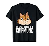 My Spirit Animal Is A Chipmunk T-Shirt
