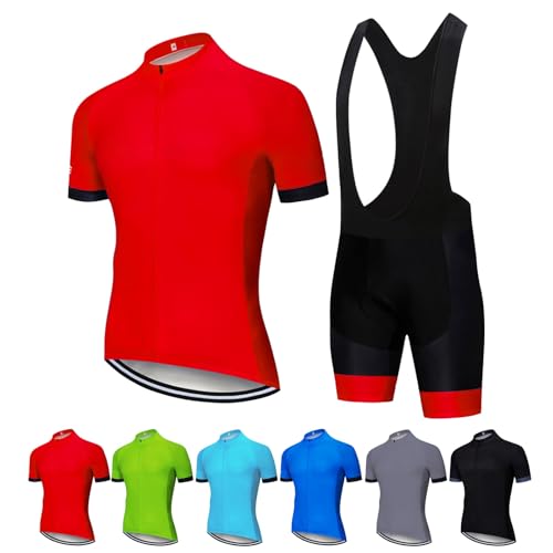 COITROZR Traje de Ciclismo Hombre Personalizado Corta de Secado Rápido Camiseta de Manga para Hombre con Logotipo del Equipo(A)